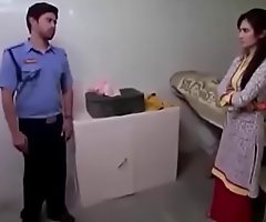 youthful Indian sister forcefully fucked by glue guard Hindi pornography