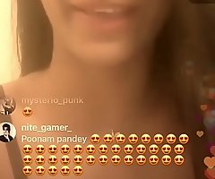Poonam Pandey Low-spirited Stand firm by at hand audio part-1