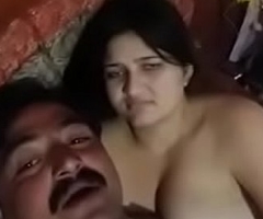 Gasti aunty captured undressed by uncle on kotha