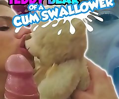 Trailer#3 Teen received Huge Cum Load in the first place the brush Light while Holding the brush TeddyBear