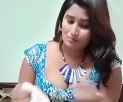 Swathi naidu chap-fallen in saree added to showing boobs part-2