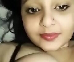 Horny Indian Woman Sucks Own Gut