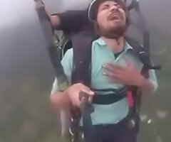 Funny Indian Paragliding