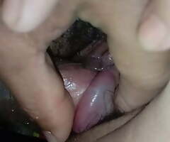 Laconic muted pussy overhead hard dick
