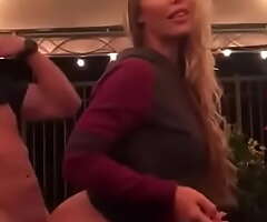Nicole Aniston Bonks Toff Outside A Party