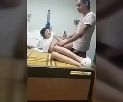 Indian legal age teenager girl fuck apart from their way boss in office