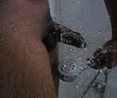 Slow Motion Delightful Indian Bushwa Shower