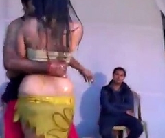 Sexy Indian Girl Dancing on Stage