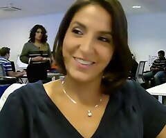 Aziza Wassef, the Sexy Egyptian newsman jerk off challenge