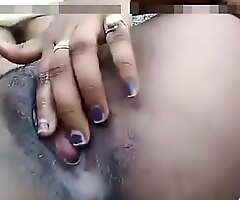 Indian Housewife fingering in honourable