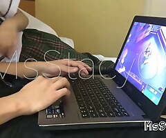Two Students Playing Online Game Leads To Hot Sex