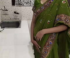 Indian Hot Stepmom has hot sex with stepson surrounding kitchen! Author doesn't know, with appearing Audio, Indian Desi stepmom dirty