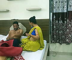 Indian Bengali hot bhabhi bext xxx carnal knowledge with unknown guest!! clear censorious talking