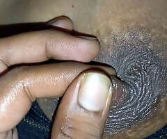 Tamil Amma gets her tits slapped together with milked by Magen