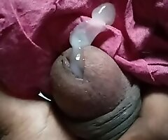 Squeezing Consolidated Indian Cock in all directions Cum