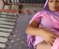 aunty in action.MP4