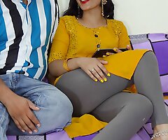 Indian sexy girl Priya seduced stepbrother by watching adult jacket with him