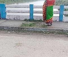 Green saree Indian Desi Townsperson Bengali Matriarch Fuck ( Official Video Apart from Localsex31)