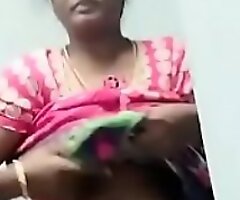 Erode kalpana Hot tamil aunty wife undress saree seduce and navel