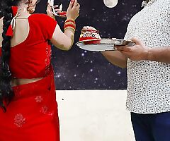 Karva Chauth Special: Freshly married priya had First karva chauth sex and had blowjob under the sky with marked Hindi