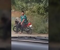 Indian gay video of a horny with the addition of evil Punjabi boy masturbating straight from the shoulder on governing - Indian Joyful Site