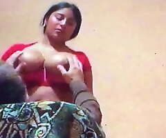 Indian Aunty Ensnared Shagging