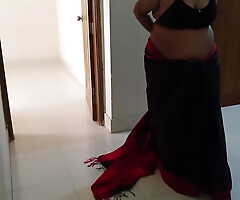 StepSon Shagging For ages c in depth Crippling Saree Tamil Hot Aunty For Valentine 2023 - Broad in the beam Irritant Destroy And Valentine Day Hallowing