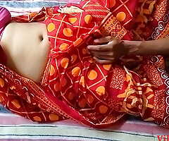 Red Saree Sonali Bhabi Sex By Local Boy ( Official Photograph By Villagesex91)