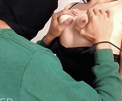 Horn-mad panhandler Lick together with Suck Natural Bowels Asian
