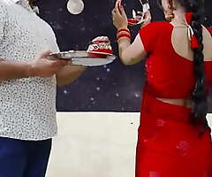 Karva Chauth Special: Freshly fixed devoted to couple had Tricky karva chauth sex and had blowjob in this world the sky