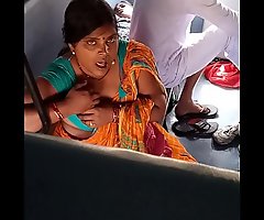 Indian Aunty Bathing
