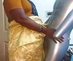 Lucky dolly plays with Indian plumper