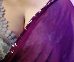 Desi Bhabhi Takes Out Her Juicy Boobs and Crushes Them.