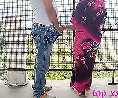 XXX Bengali hot bhabhi amazing outdoor sex in pink saree in all directions smart thief! XXX Hindi web series sex Last Episode 2022