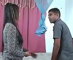 Indian mom fuck with Strenger