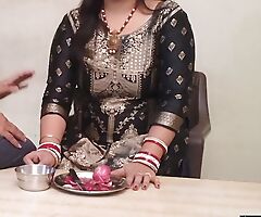 In place of Family- Episode 02- Bhabhi Fooled For Fucking Superior to before The Table by The brush Devar