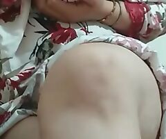 A hot Moroccan Arab exposes their way body take front of a camera for their way boyfriend to masturbate chiefly