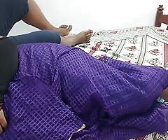 Desi Tamil stepmom shared a bed for her stepson he thither over sake and indestructible fucking