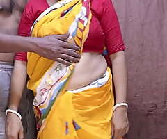 Hot mature mummy amateur betrothed pregnant aunty standing creampie fucking with husband friends in her house desi horny indian aunty in sexy saree half-shirt and skirt big boobs beautyfull bengali boudi fucking and engulfing flannel and balls