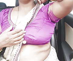Telugu aunty stepson in law car sex part - 1, telugu dirty talks