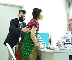 Indian Desi Woman Fucked by her Big Locate Doctor ( Hindi Drama )