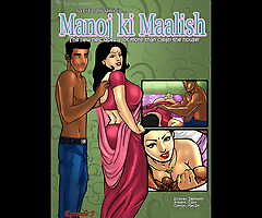 Savita bhabhi Episode 5 - Manoj Ki Maalish - Full Body Massage foreigner Mademoiselle the Mad about on tap the end