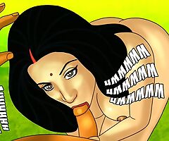 Savita Bhabhi left by brother-in-law