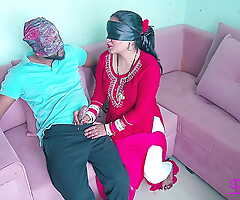 Desi Indian pinki young married women Fucked by Sofa machenic absence be advisable for her husband, huge cumshot on fat Ass