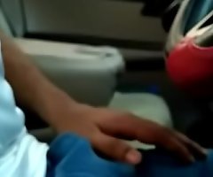 Public Indian dick scintilla in car