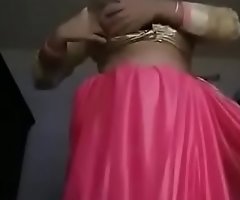 Desi despondent bhabhi shows her gorgeous boobs coupled with pussy