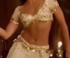 (Part 2) Indian actress Katrina Kaif hot bouncing boobs cleavage navel legs thighs blouse with Aamir Khan in Thugs of Hindostan song Suraiyya edit zoom slow skirmish